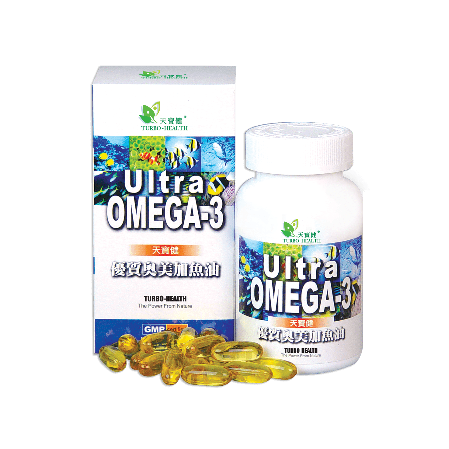 天寶健優質奧美加魚油100's Turbo-Health Ultra Omega 3 100's